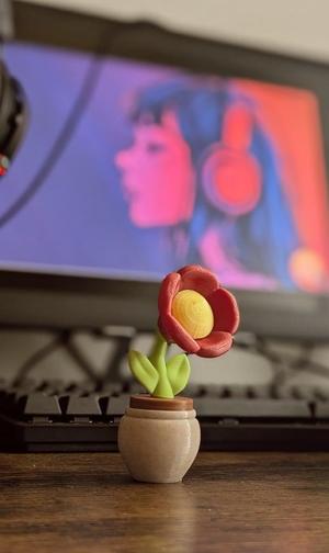 Flower clicker (Table Garden)