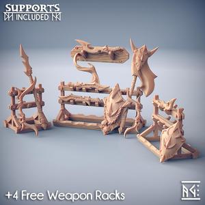 Weapons for Loot & Racks: Eye-Cult Gryphkin