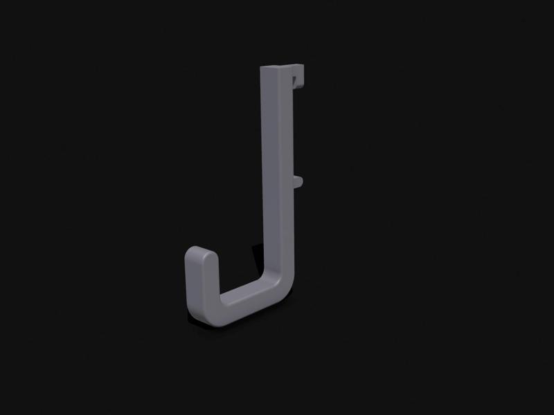 IKEA pegboard hook switch stand