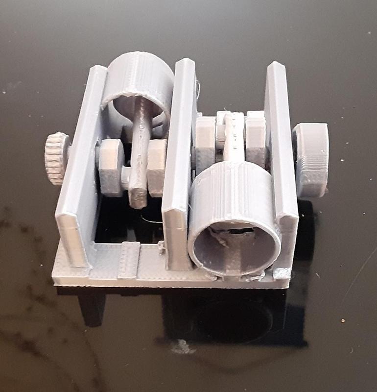 2 Cylinder Boxer Engine model