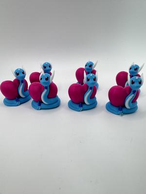 Valentine Dragonair Pokemon (3mf included, nosupport)