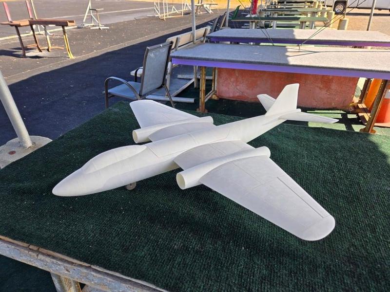 B-57B Canberra RC Plane Twin 30mm EDF Jet TEST FILES and Build Guide
