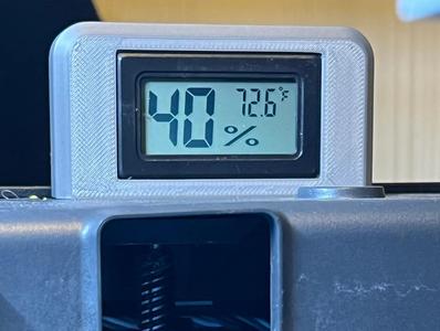Bambu Lab P1P P1S Hygrometer Mount   