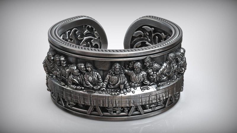 Leonardo The Last Supper Jesus Ring