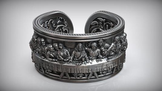 Leonardo The Last Supper Jesus Ring