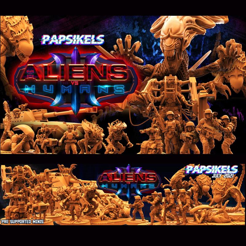 JULY 2021 RELEASE – ALIENS VS HUMANS PART 3
