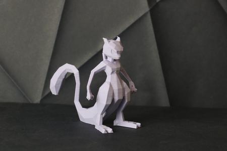 Mewtwo Low Poly