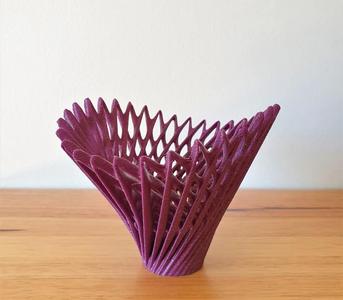 Fan vase