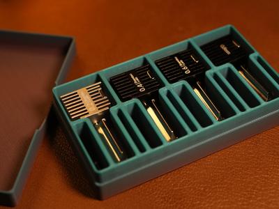 H2D / A1 / A1 mini Nozzle Storage Case Hot End Storage Case (New with Silicone Case)