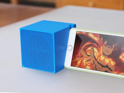 Landscape Mobile Phone Stand Speaker (Replaceable Panel)