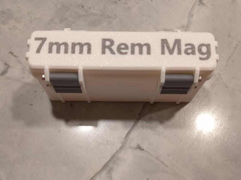 7mm Remington Magnum 20rnd Ammo Box