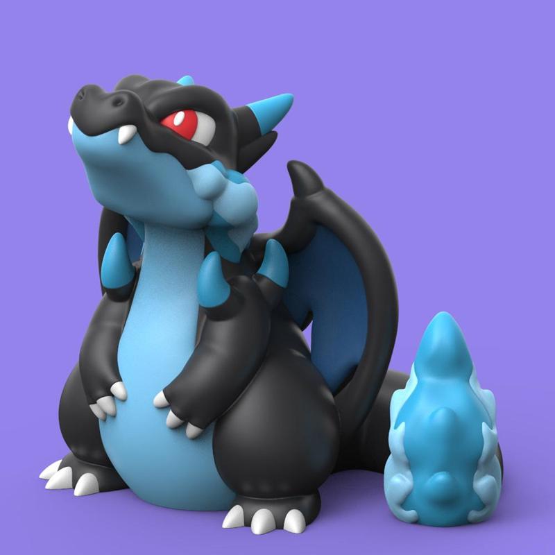 Chibi MegaCharizard (Easy Print No Supports)