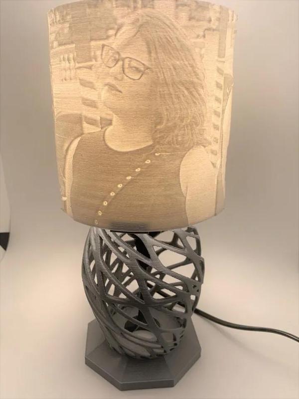 Lithophane Art lamp