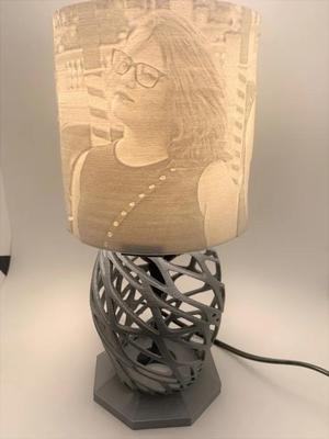 Lithophane Art lamp