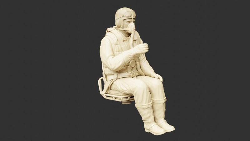 German WWII Stuka Gunner