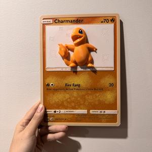 Oversized Charmander Pokemon Card – Hueforge Hybrid