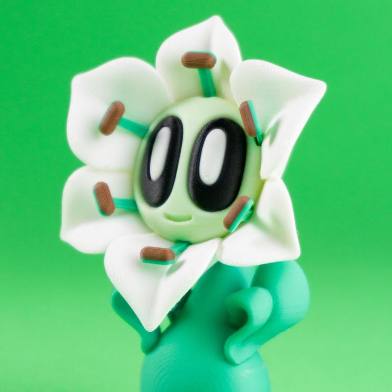 Blob Flowers – Mini Plant Collectible Art Toy with Watering Can