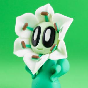 Blob Flowers – Mini Plant Collectible Art Toy with Watering Can