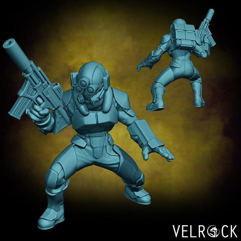 Tempest Guardsman Infiltrator 1 (Male) (PRESUPPORTED)
