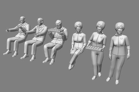 Aries Crew and Passenger Set – 2001 A Space Odyssey