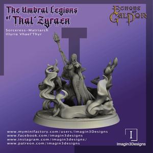 Drow Sorceress-Matriarch Illyria Vhael'Thyr