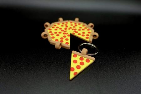 Pizza Keychain