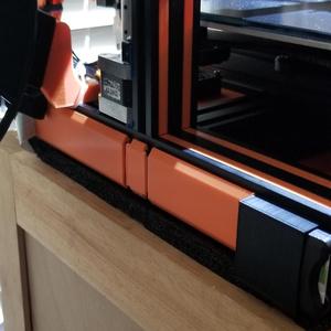 Scalable SD Card Extension Ribbon Cable Covers for 40mm V-Slot Extrusions