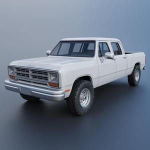 Dodge Ram W350 Crew Cab 1985