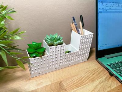 Modular Vase – Storage tray – Skyscraper