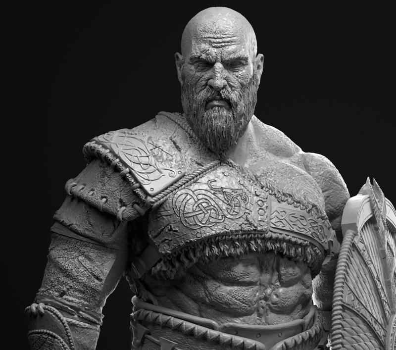 Kratos -God Of War Ragnarok fanart