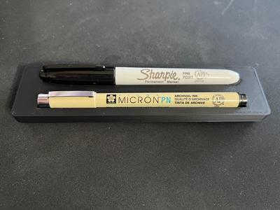 Gridfinity Sharpie and Micron Pen Holder
