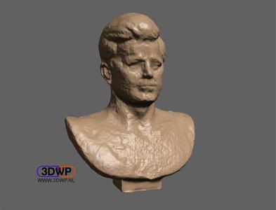 John F. Kennedy Bust (JFK statue 3D Scan)