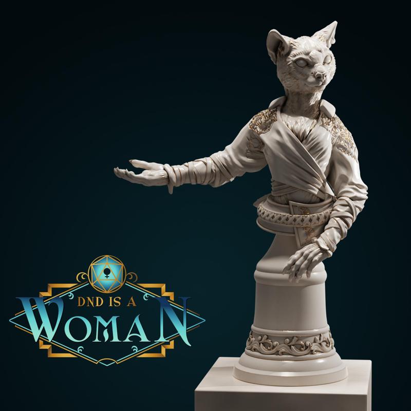 Tabaxi Monk – Amalya – Bust