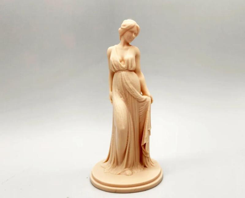 Goddess in Simple Gown Statue