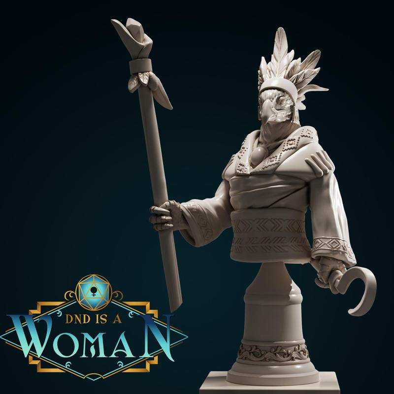 Aarakocra Druid – Criann – Bust