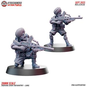 LMG – Indian SIkh Infantry ww2