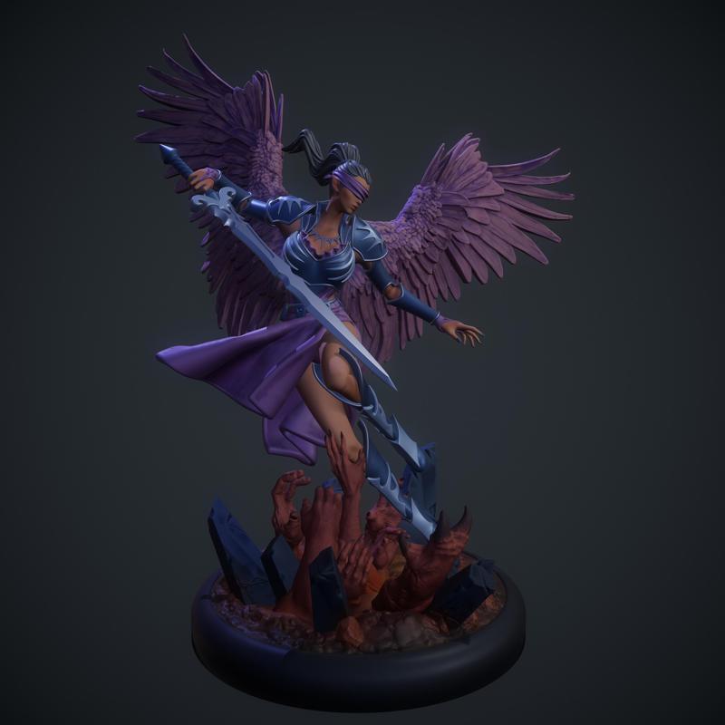 Zariel The Just – Legendary Solar Angel – 5e Stats Included