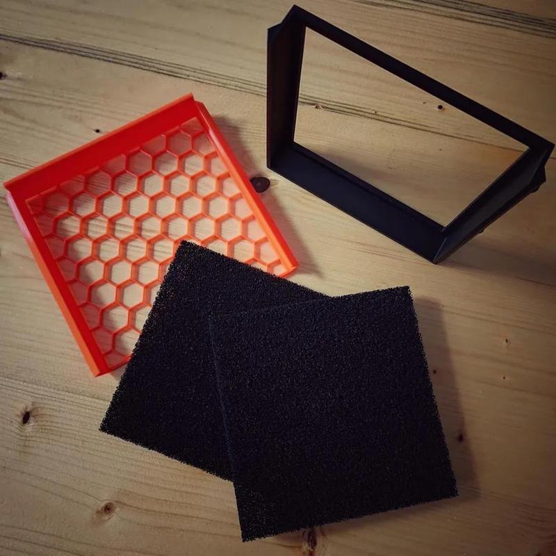 iFilter – Core One Filter Holder for 130mm Active Carbon Pads
