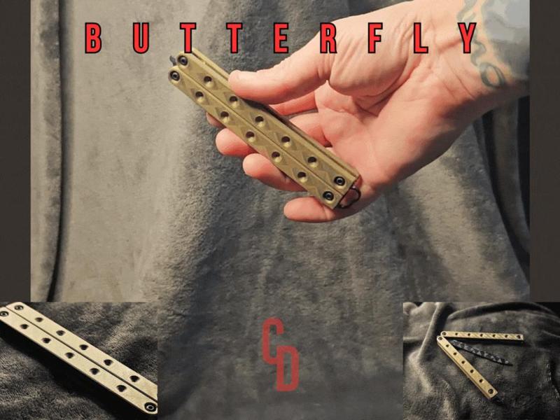 Balisong Butterfly Knife Fidget