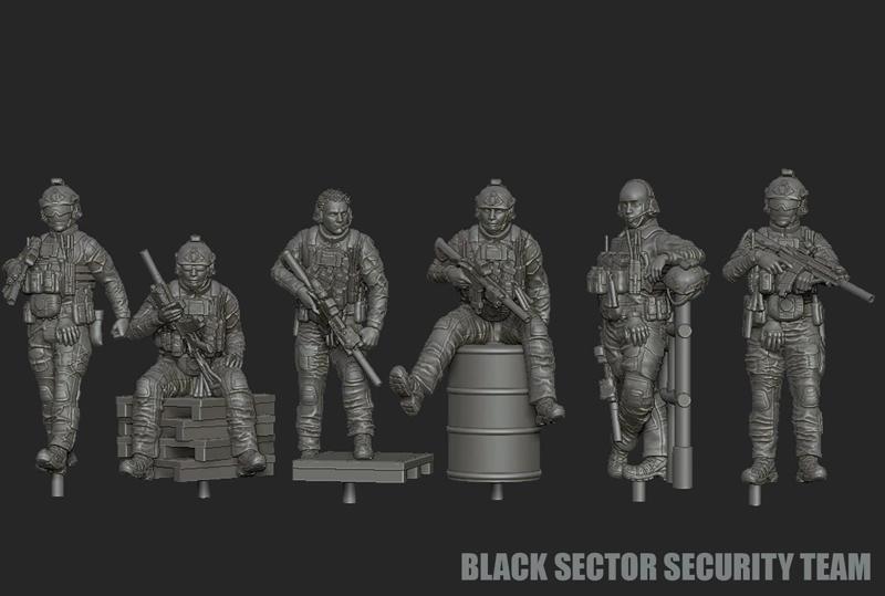 GUNSLINGER: Black Sector GIG ‘Security Team’