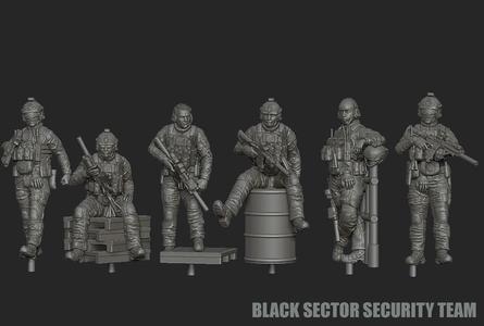 GUNSLINGER: Black Sector GIG ‘Security Team’