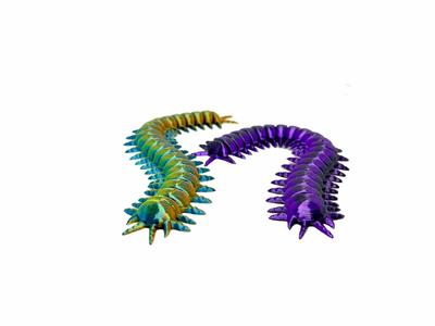 Simple & quick printing scolopendra/centipede
