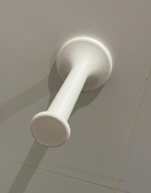 WallStick: Single Roll Bathroom Paper Holder