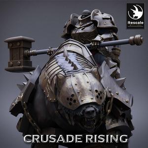 Templar Bear Hammer Stand