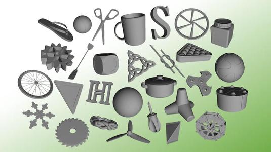 The 32 Crystallographic Point Groups ("real life" set)   