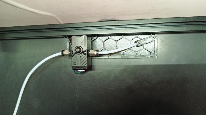 Exhaust cover with BTT SFS v2.0 mount for Voron V2   