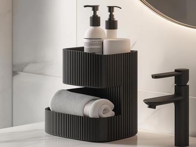 Modern Bathroom Organizer
