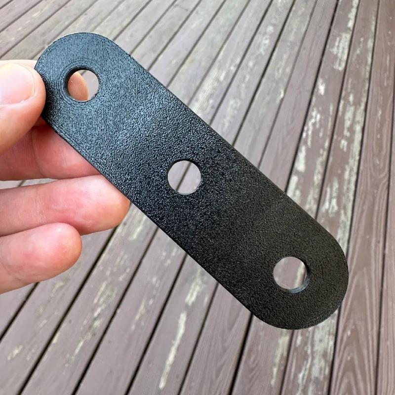 Washer for Door Closer – Specialized – Three 9mm holes 1.5″ Apart