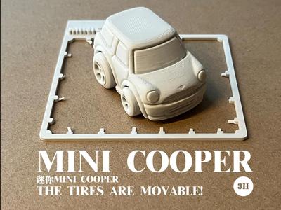 Mini Cooper Articulated Assembly Toy Car
