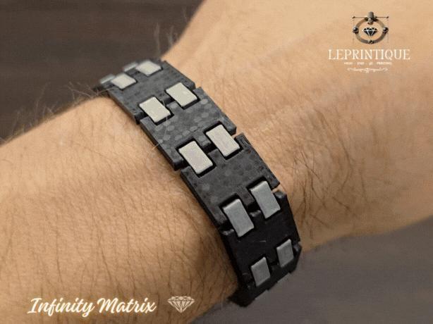 Armband - Infinity Matrix – Print-in-Place 